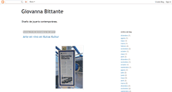 Desktop Screenshot of giovannabittante-design.blogspot.com