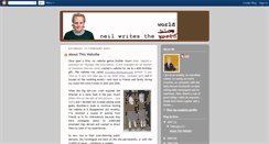 Desktop Screenshot of neilwritestheworld.blogspot.com