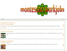 Tablet Screenshot of montessoriworkjobs.blogspot.com