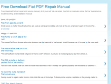 Tablet Screenshot of fiatmanuals.blogspot.com