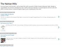 Tablet Screenshot of haitianhills.blogspot.com