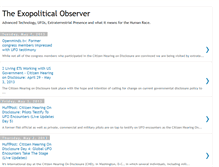 Tablet Screenshot of exopoliticalobserver.blogspot.com