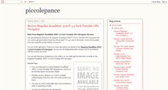 Desktop Screenshot of piccolepance.blogspot.com