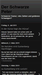 Mobile Screenshot of derschwarzepeter.blogspot.com