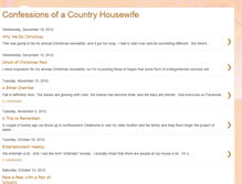 Tablet Screenshot of confessionsofacountryhousewife.blogspot.com