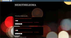 Desktop Screenshot of mesothelioma-drzaini.blogspot.com