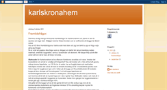 Desktop Screenshot of karlskronahem.blogspot.com