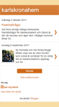 Mobile Screenshot of karlskronahem.blogspot.com