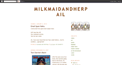 Desktop Screenshot of milkmaidandherpail.blogspot.com