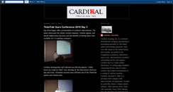 Desktop Screenshot of cardinaltracking.blogspot.com