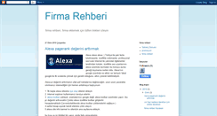 Desktop Screenshot of firmarehberiyiz.blogspot.com