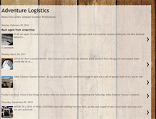 Tablet Screenshot of adventurelogistics.blogspot.com