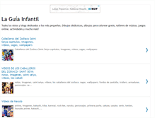 Tablet Screenshot of laguiainfantil.blogspot.com