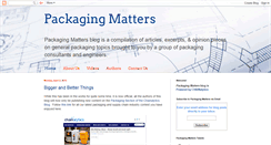 Desktop Screenshot of packaging-matters.blogspot.com