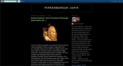 Desktop Screenshot of perkembanganjanin.blogspot.com