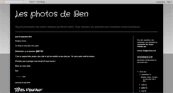 Desktop Screenshot of benoistier.blogspot.com