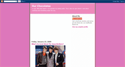 Desktop Screenshot of ourchocolates.blogspot.com