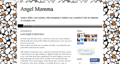 Desktop Screenshot of anangelmomma.blogspot.com