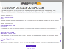 Tablet Screenshot of malta-restaurants.blogspot.com