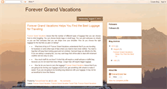 Desktop Screenshot of forevergrandvacation1.blogspot.com