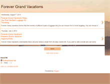 Tablet Screenshot of forevergrandvacation1.blogspot.com