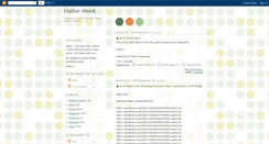 Desktop Screenshot of goodguitarline.blogspot.com