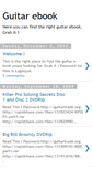 Mobile Screenshot of goodguitarline.blogspot.com
