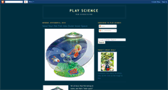 Desktop Screenshot of play-science.blogspot.com