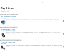 Tablet Screenshot of play-science.blogspot.com