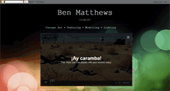 Desktop Screenshot of bencmatthews.blogspot.com