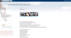 Desktop Screenshot of dev-constructionmanagement.blogspot.com