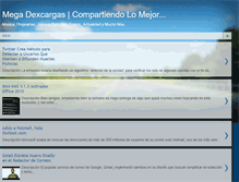 Tablet Screenshot of megadexcargas.blogspot.com