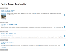 Tablet Screenshot of exotic-traveldestination.blogspot.com