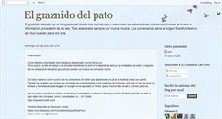 Desktop Screenshot of elgraznidodelpato.blogspot.com