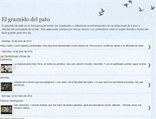 Tablet Screenshot of elgraznidodelpato.blogspot.com