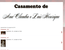 Tablet Screenshot of anaclaudiaeluishenrique.blogspot.com