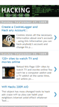 Mobile Screenshot of hackhound.blogspot.com