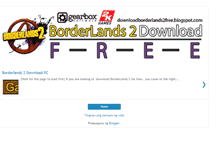 Tablet Screenshot of downloadborderlands2free.blogspot.com