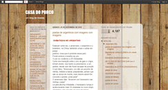 Desktop Screenshot of casadoporco.blogspot.com