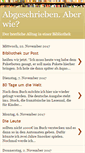 Mobile Screenshot of abgeschrieben.blogspot.com