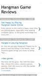 Mobile Screenshot of hangmangamereviews.blogspot.com