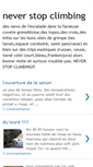 Mobile Screenshot of neverstopclimbing38.blogspot.com