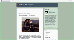 Desktop Screenshot of hollywoodconspiracy.blogspot.com