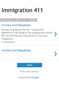 Mobile Screenshot of immigration411.blogspot.com