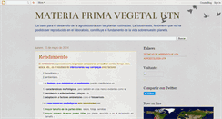 Desktop Screenshot of materiaprimavegetalutn.blogspot.com