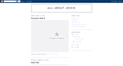 Desktop Screenshot of allaboutjessie-jessie.blogspot.com