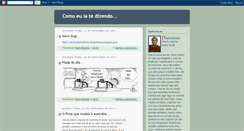 Desktop Screenshot of comoeuiatedizendo.blogspot.com