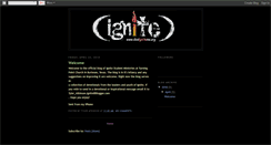 Desktop Screenshot of godigniteme.blogspot.com