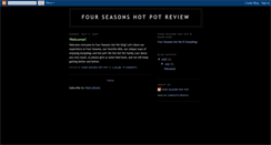 Desktop Screenshot of fourseasonshotpot.blogspot.com