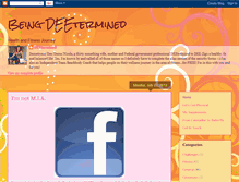 Tablet Screenshot of deetermined1.blogspot.com